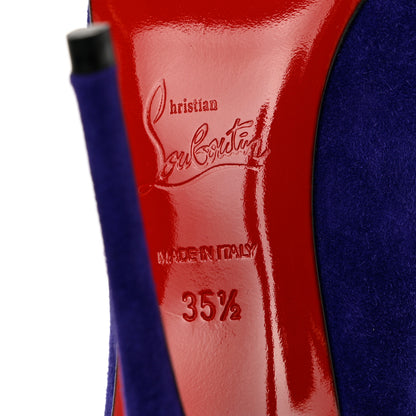 Christian Louboutin Veau Velours So Kate 100 Pumps 35.5 Purple Drop 7 of 10
