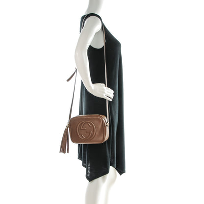 Gucci Cellarius Calfskin Small Soho Disco Bag Acero 2 of 7