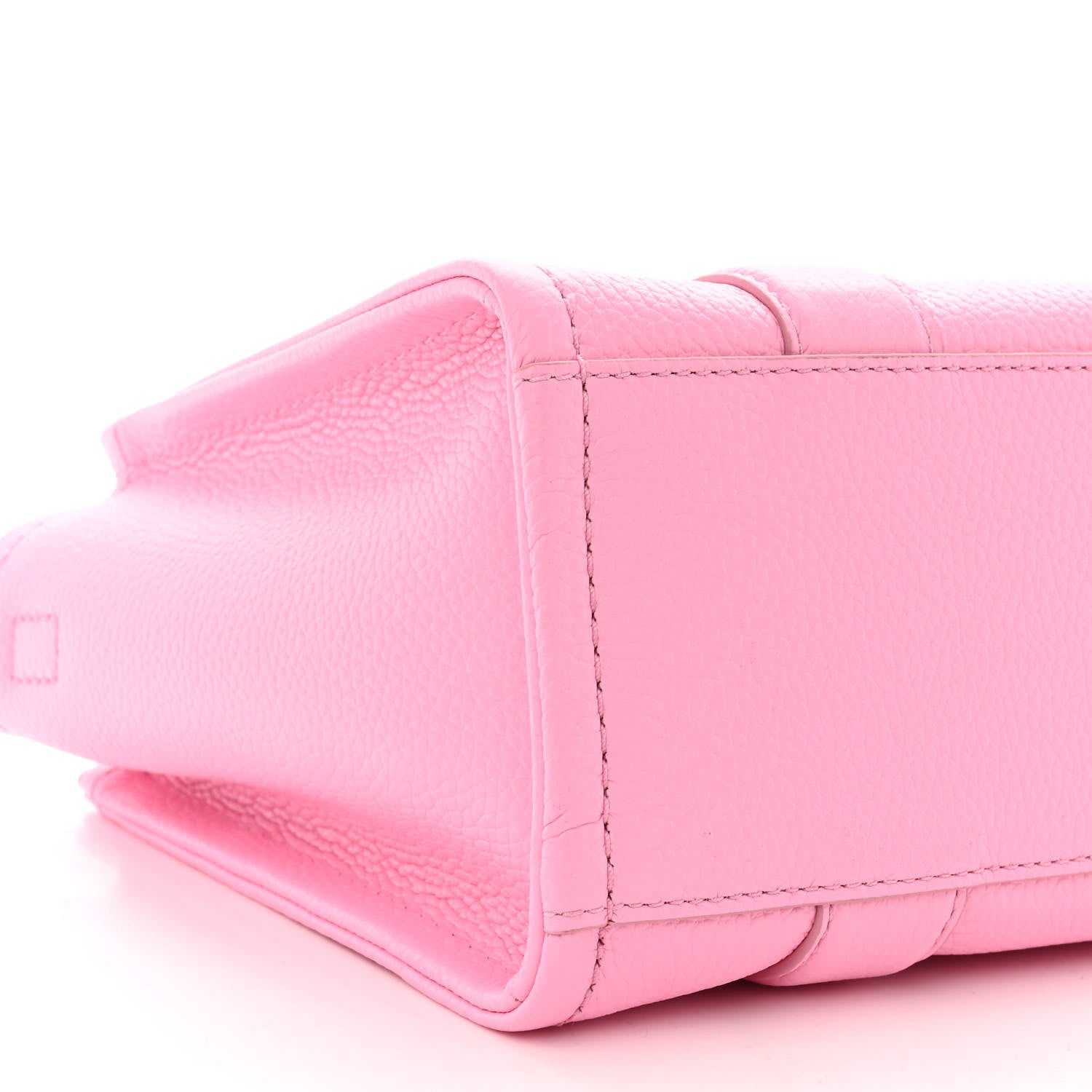 Marc Jacobs Grained Calfskin Small The Tote Bag Candy Pink 9 of 10