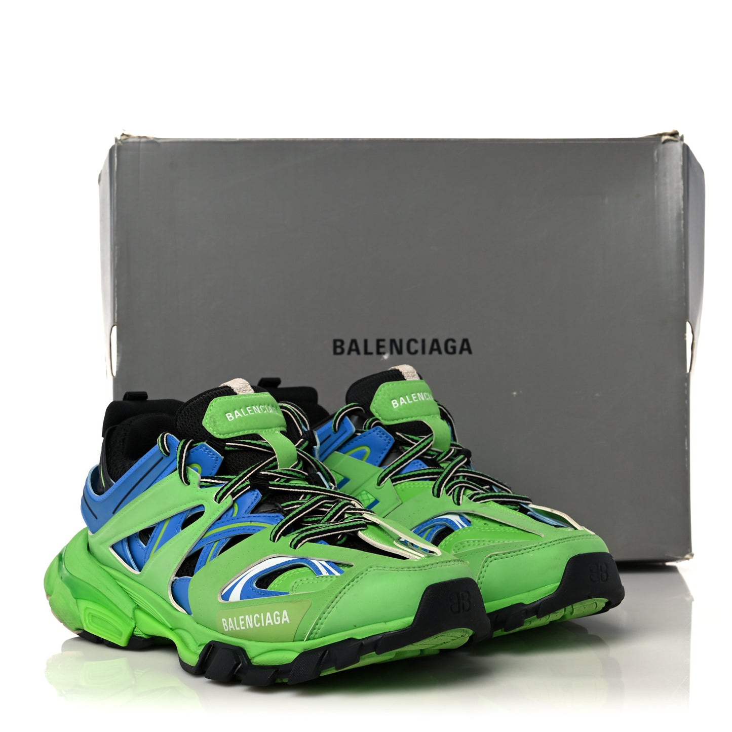 Mesh Nylon Metallic Fabric Womens Track Sneakers 39 Blue Green