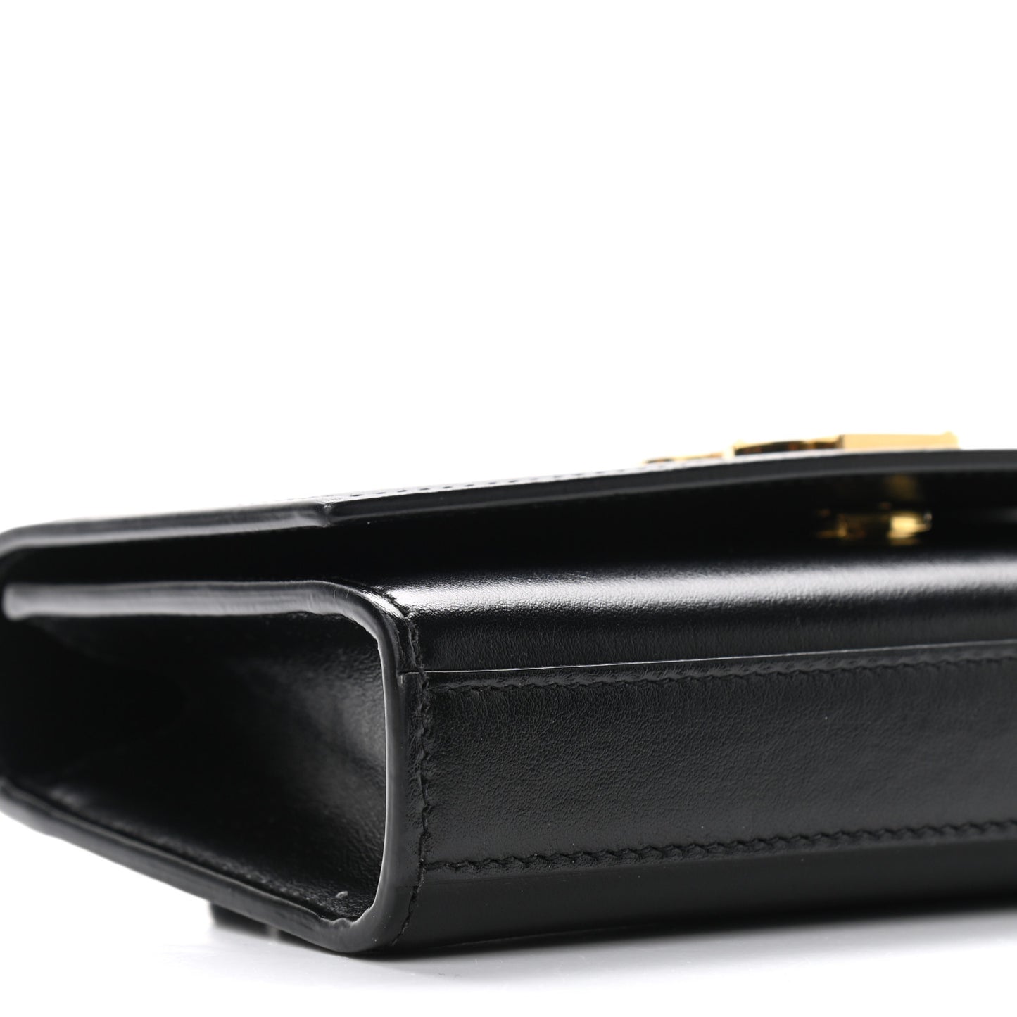 Smooth Calfskin Monogram Kate Belt Bag Black