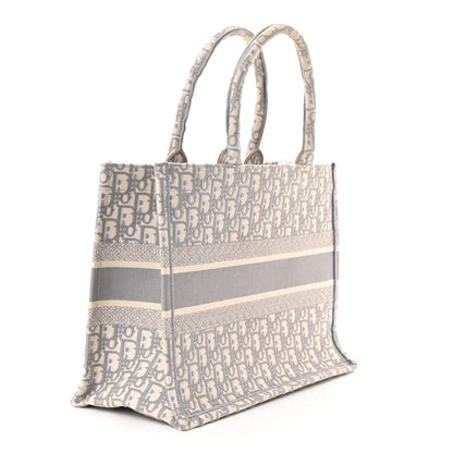 Christian Dior Oblique Medium Book Tote Grey 3 of 12