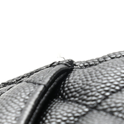 Chanel Caviar Quilted Classic Phone Holder Black 5 of 11