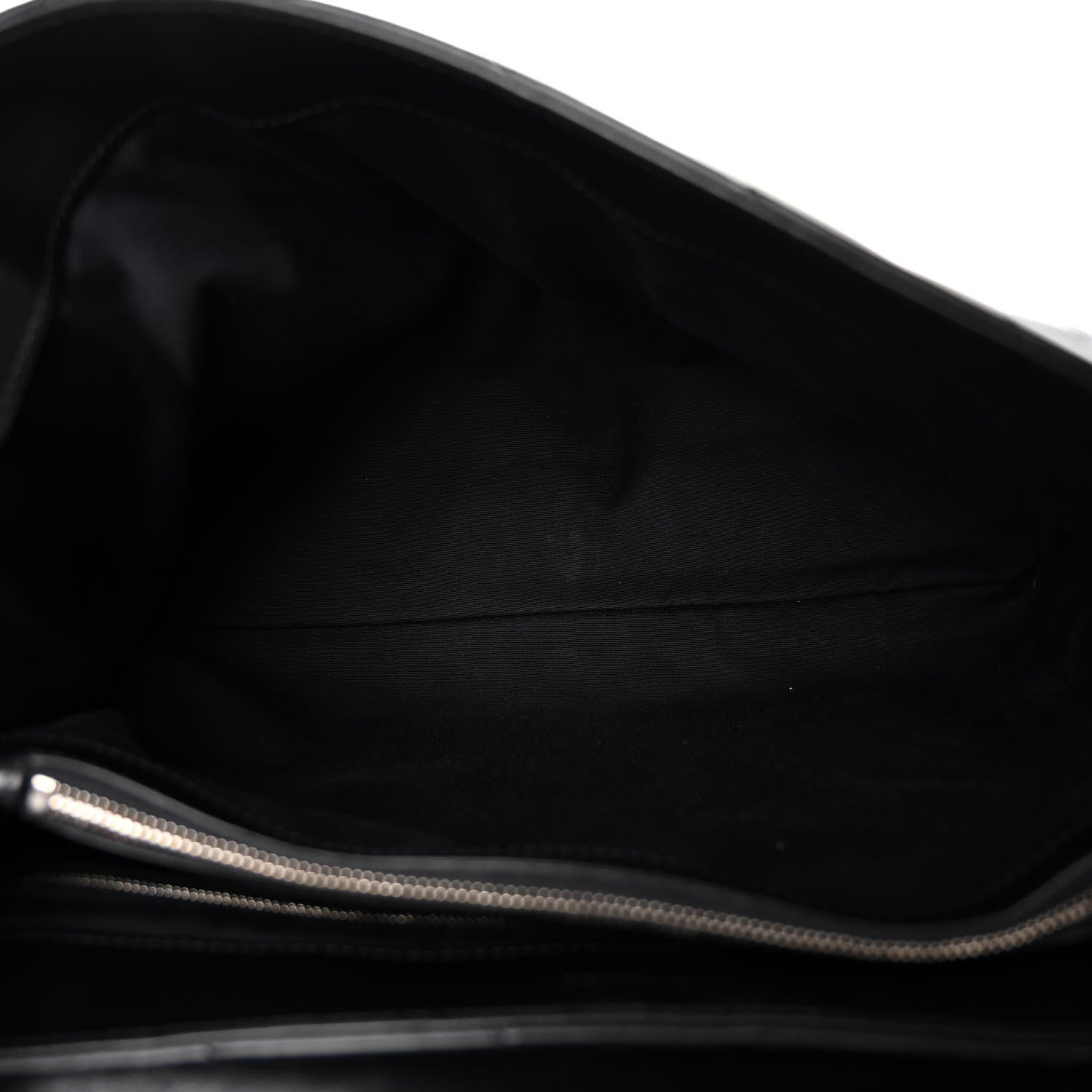 Saint Laurent Calfskin Y Quilted Monogram Large Loulou Chain Satchel Black 5 of 9