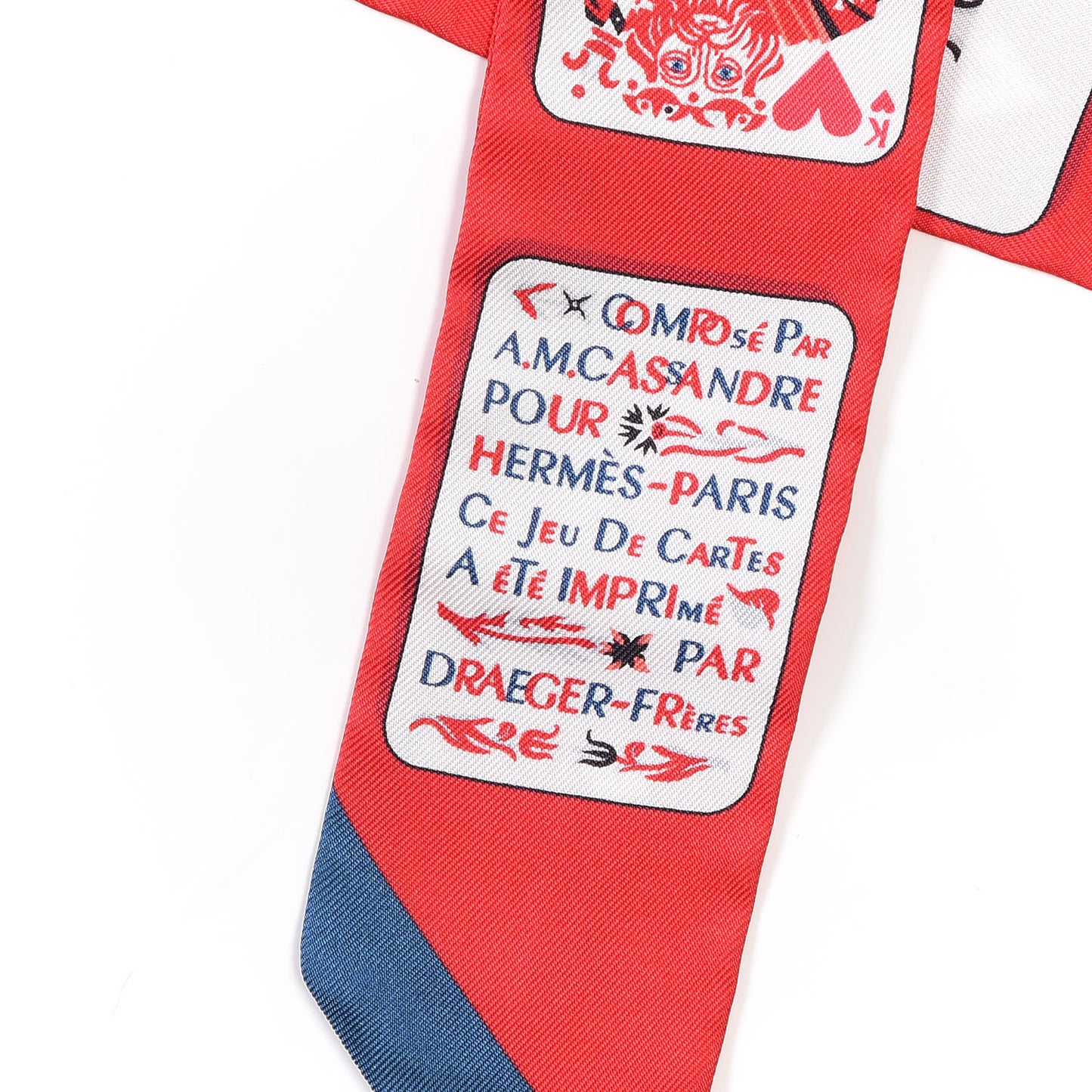 Silk Jeu de Cartes Twilly Rouge Black Ardoise
