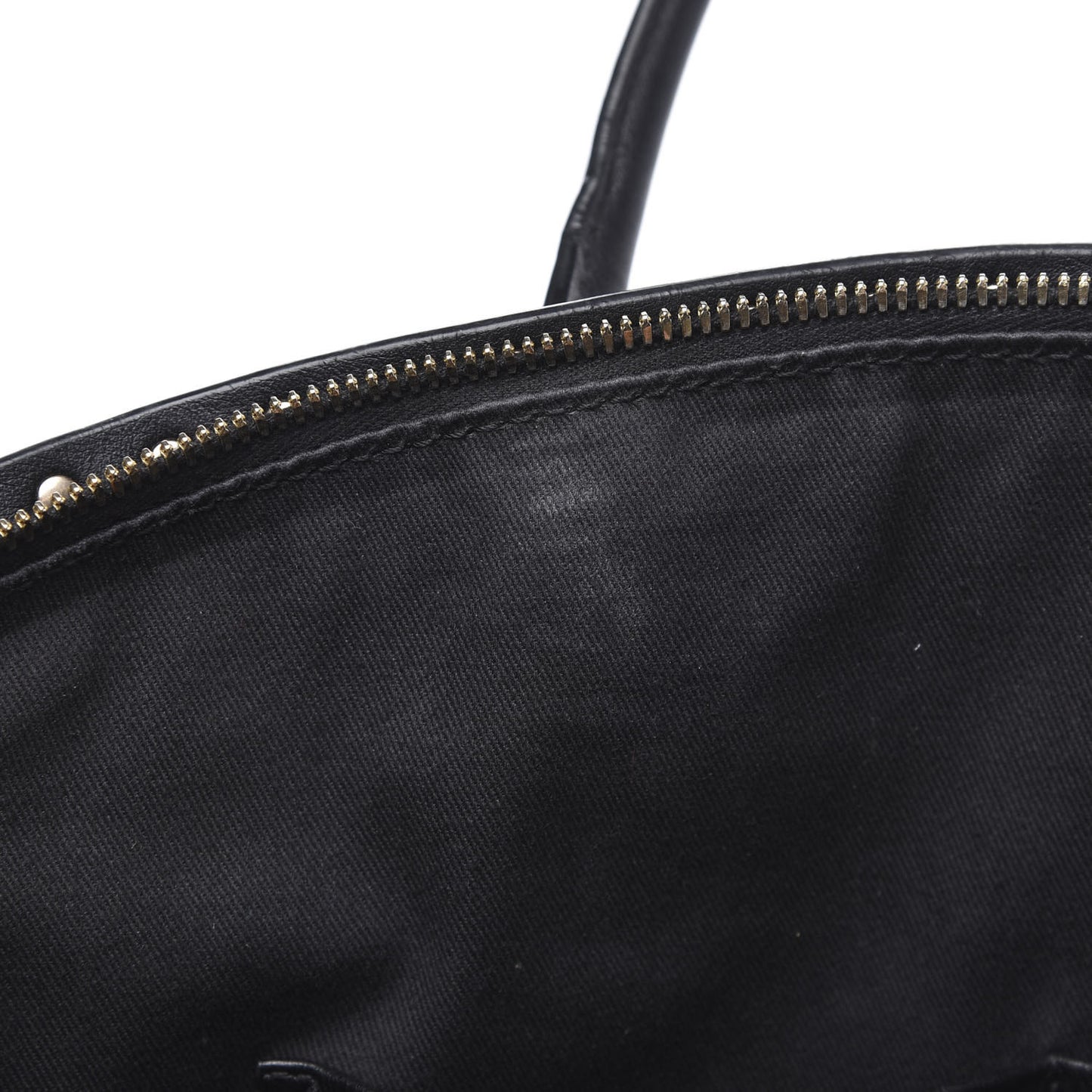 Vitello Rockstud Dome Shopper Black