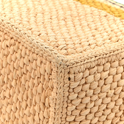 Loewe Raffia Small Paula's Ibiza Logo Tote Beige Multicolor 12 of 13