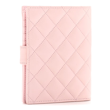 Chanel Caviar Quilted Passport Holder Pink 3 of 8