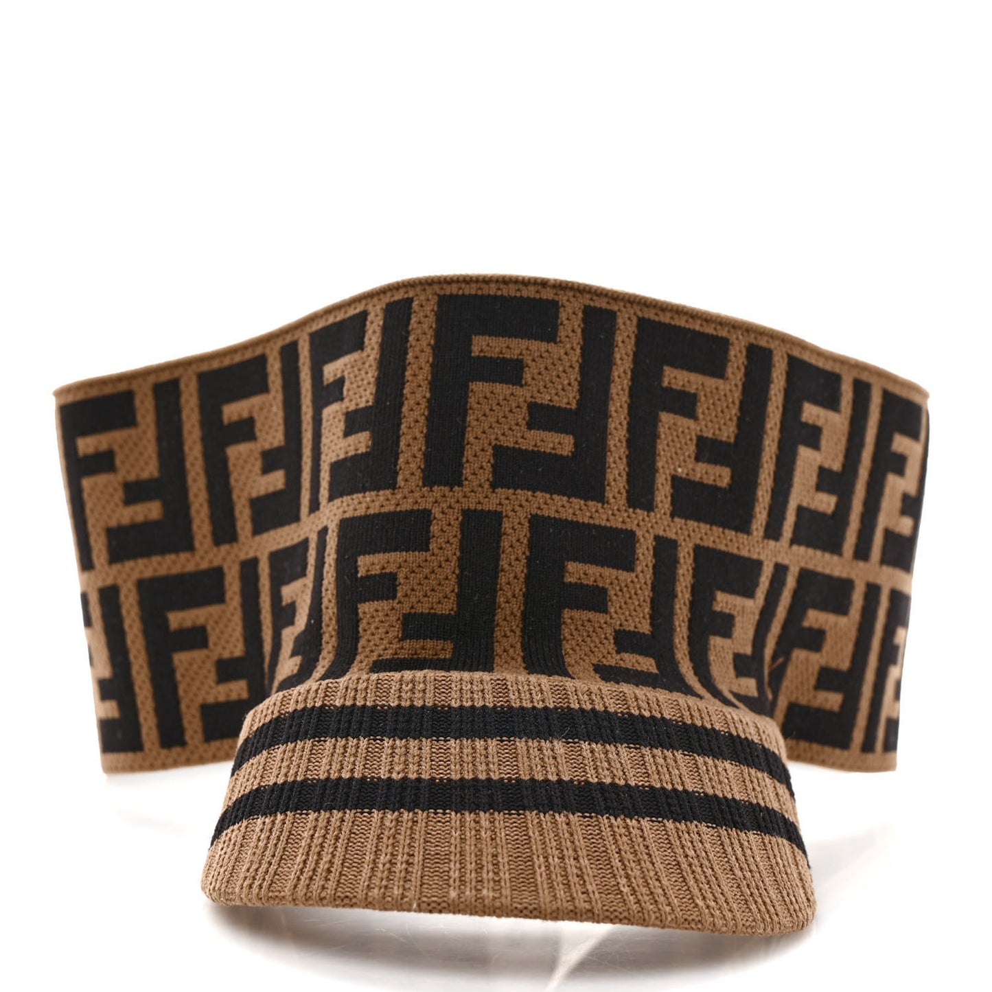 Nylon FF Stretch Visor Tobacco