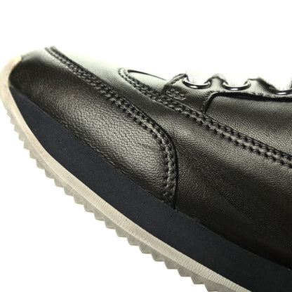 Hermes Metallic Nappa Womens Trail Sneakers 36 Black 10 of 13