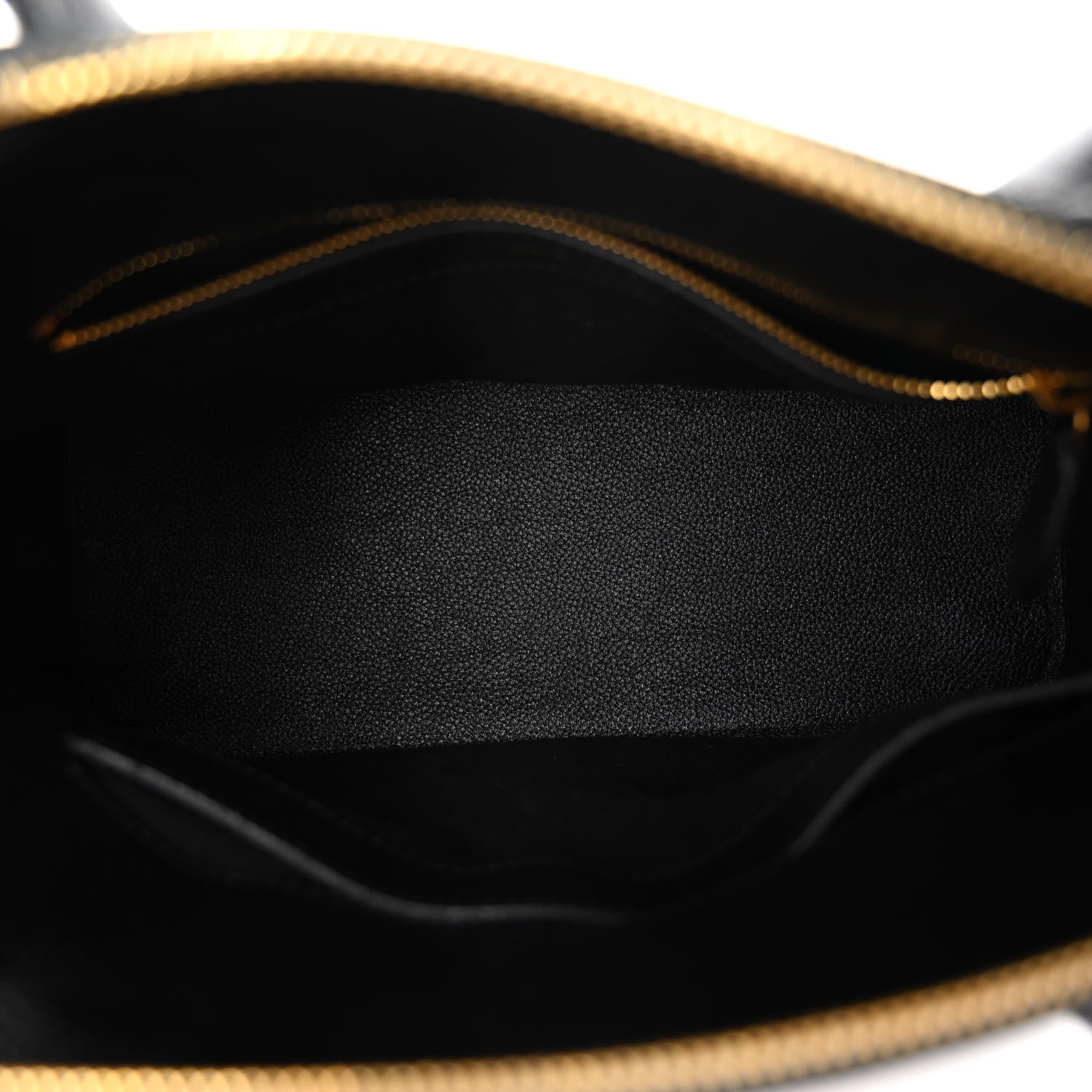 Balenciaga Grained Calfskin Logo S Ville Top Handle Bag Black White 5 of 9