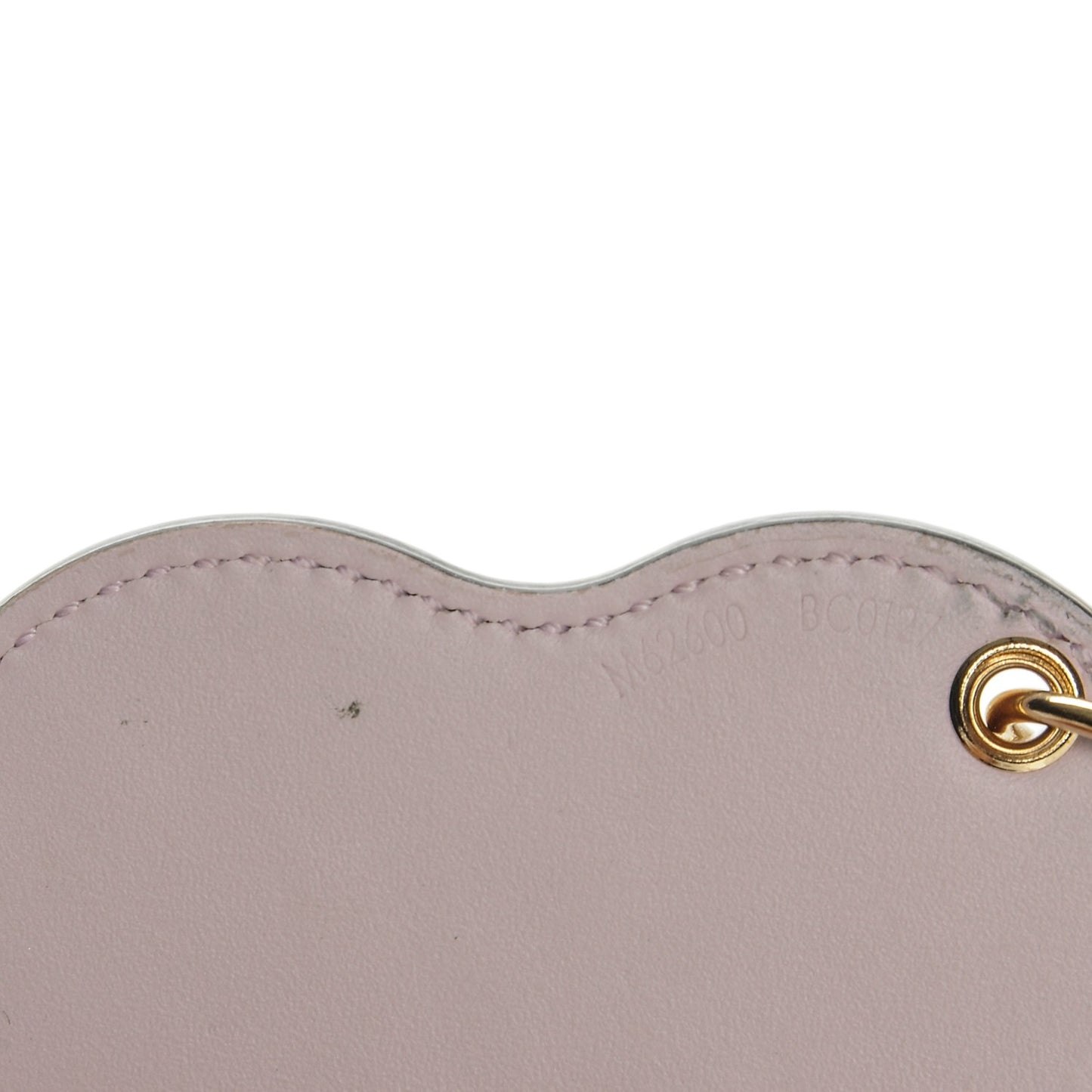 Vernis Degrade Heart Bag Charm Pink