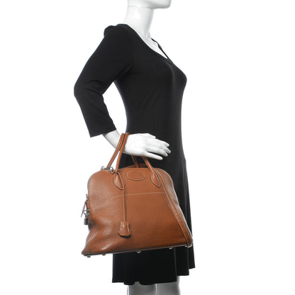 Hermes Taurillon Clemence Bolide 35 Gold 3 of 13