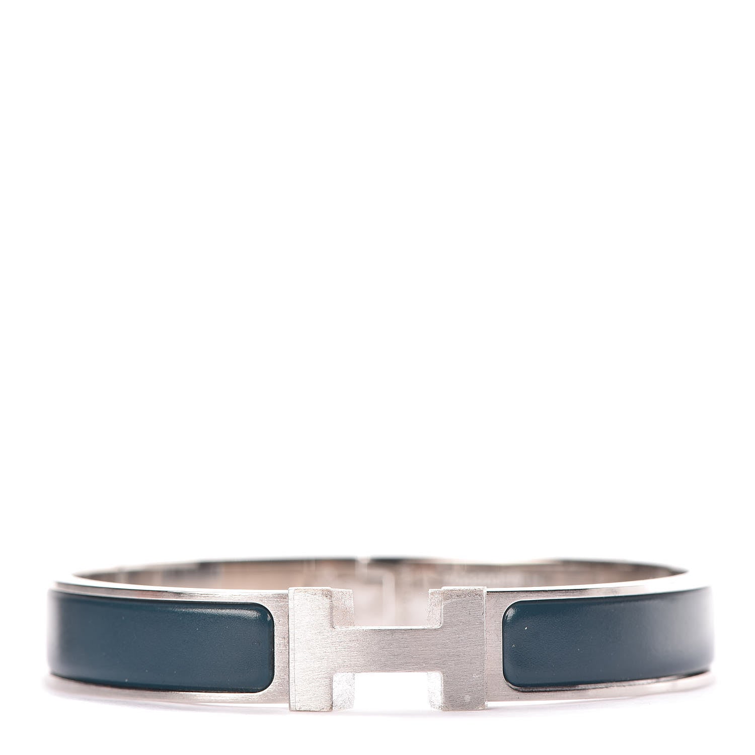 Hermes Matte Enamel Narrow Clic Clac HH Bracelet GM Colvert 1 of 5