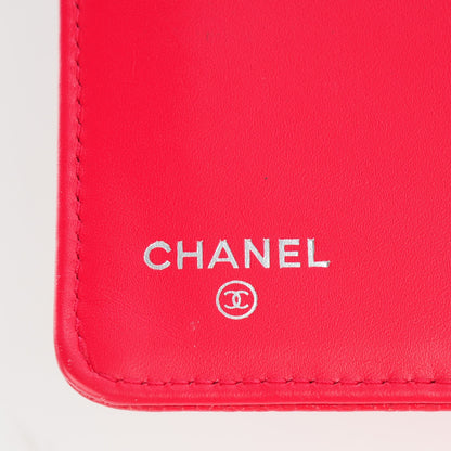 Chanel Caviar Timeless CC Yen Wallet Dark Pink 15 of 22