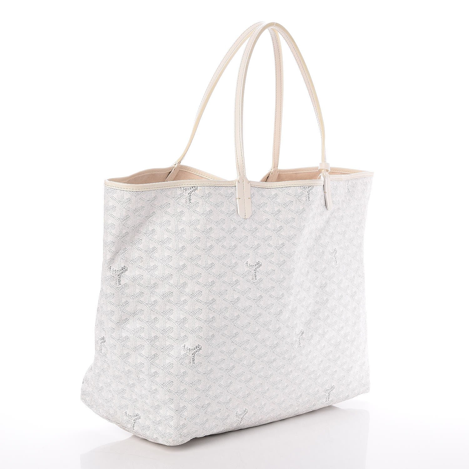 Goyard Goyardine Saint Louis GM White 3 of 8