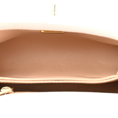 Chanel Caviar Quilted Extra Mini Coco Handle Flap White 5 of 14