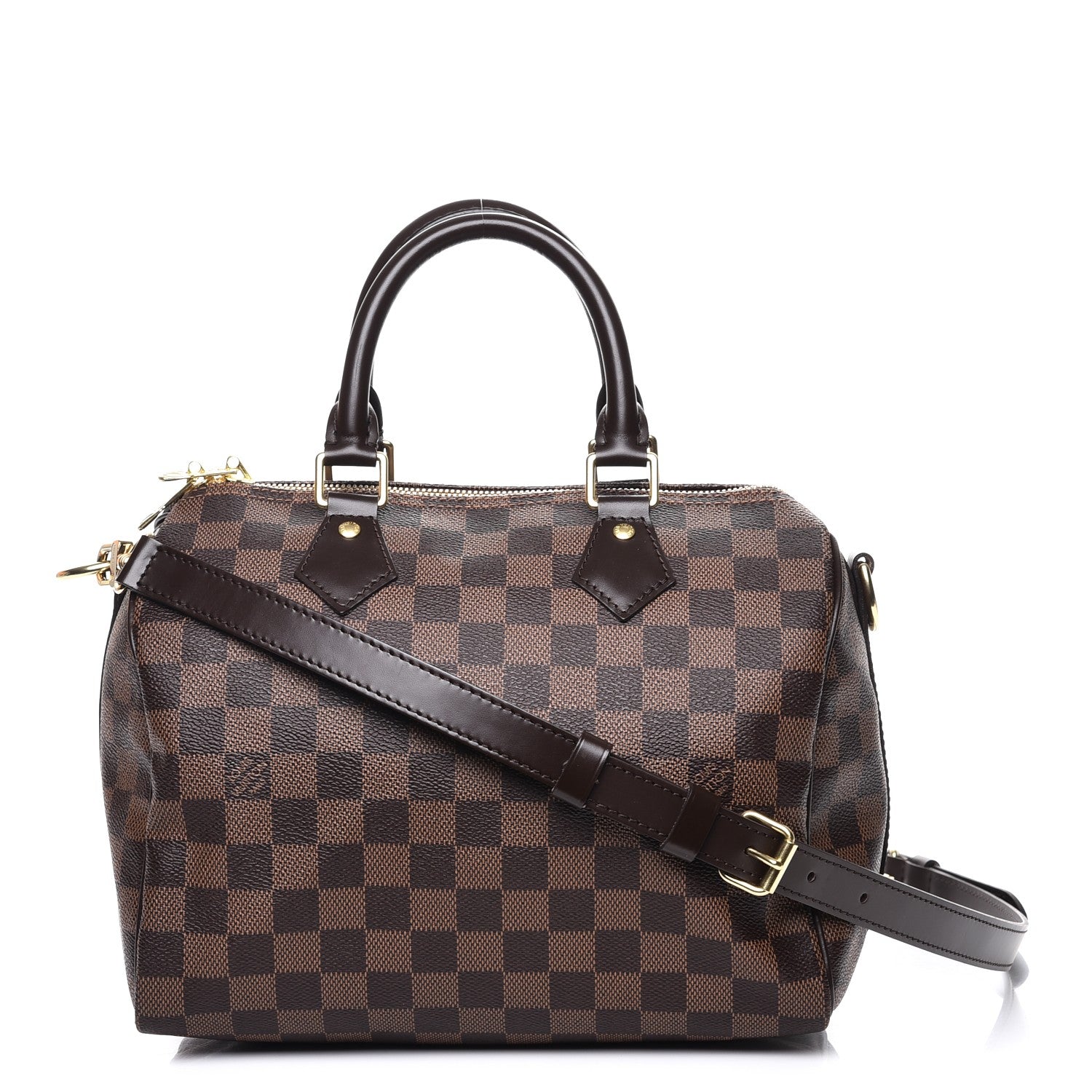 Louis Vuitton Damier Ebene Speedy Bandouliere 25 1 of 10