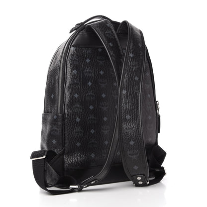 MCM Visetos Medium Stark Backpack Black 3 of 9
