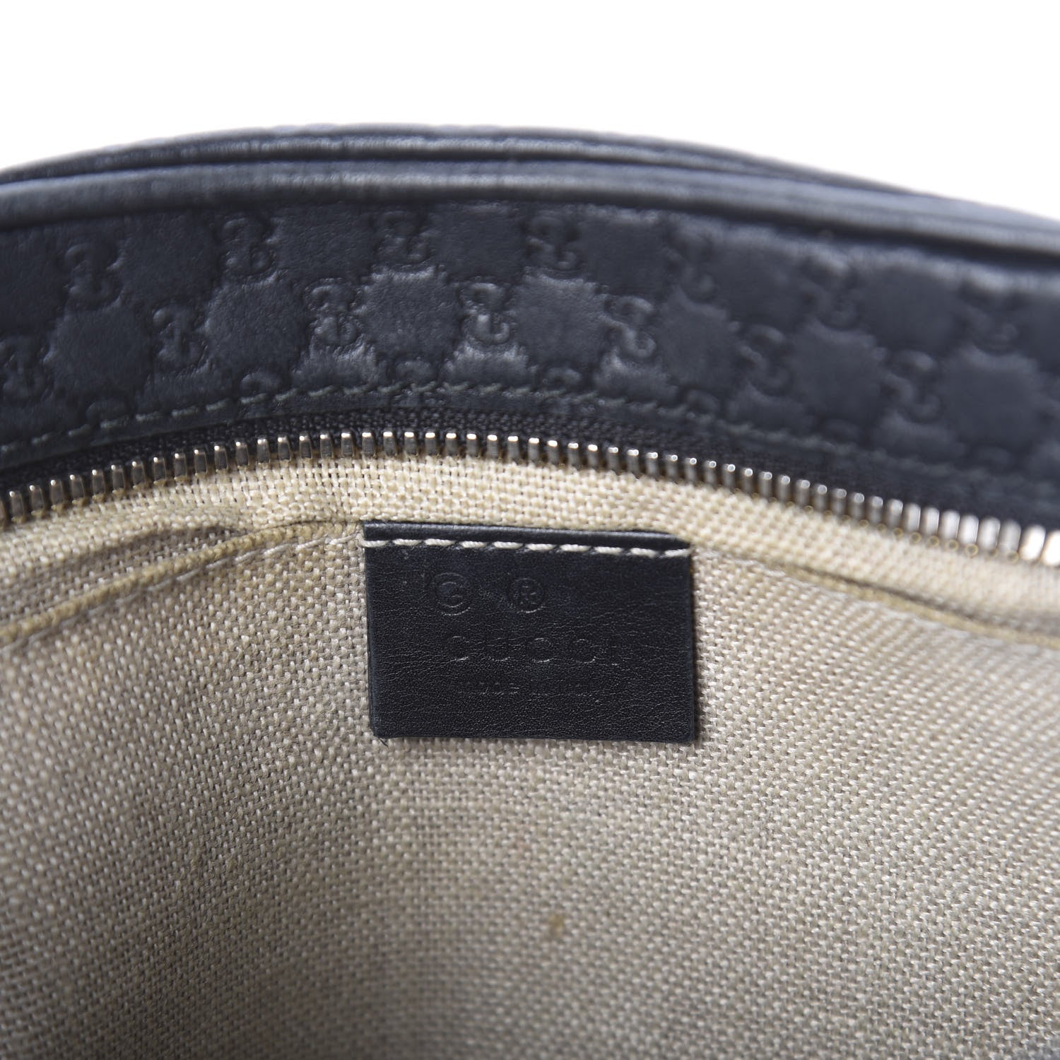 Gucci Microguccissima Mini Bree Messenger Bag Black 6 of 10