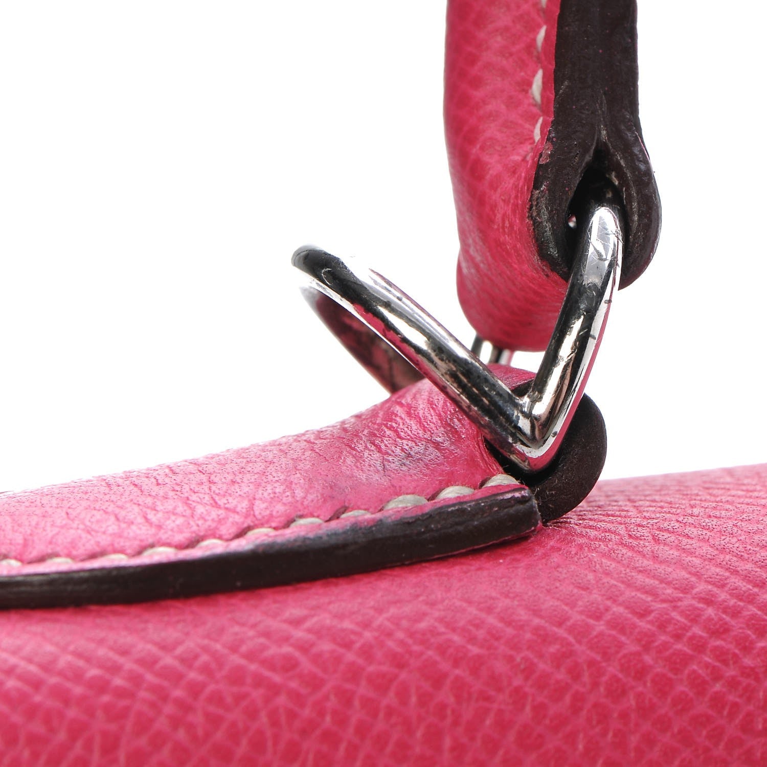 Hermes Epsom Candy Kelly Retourne 35 Rose Tyrien Rubis 24 of 31