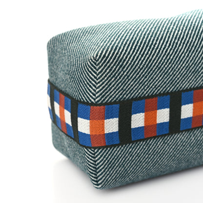 Hermes Wool Small Bride-A-Brac H Natte Pouch Vert Foret 8 of 9