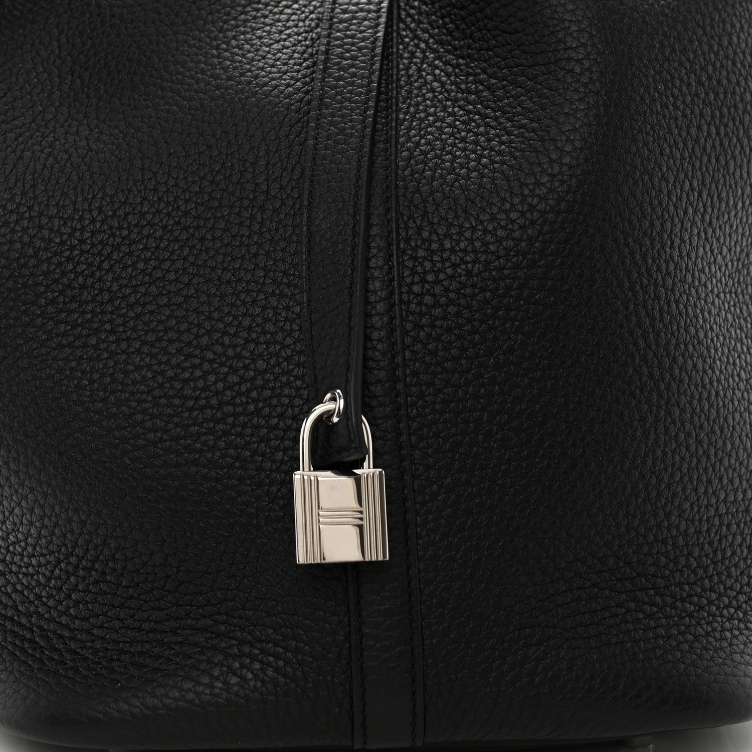 Hermes Taurillon Clemence Picotin Lock 22 MM Black 8 of 10