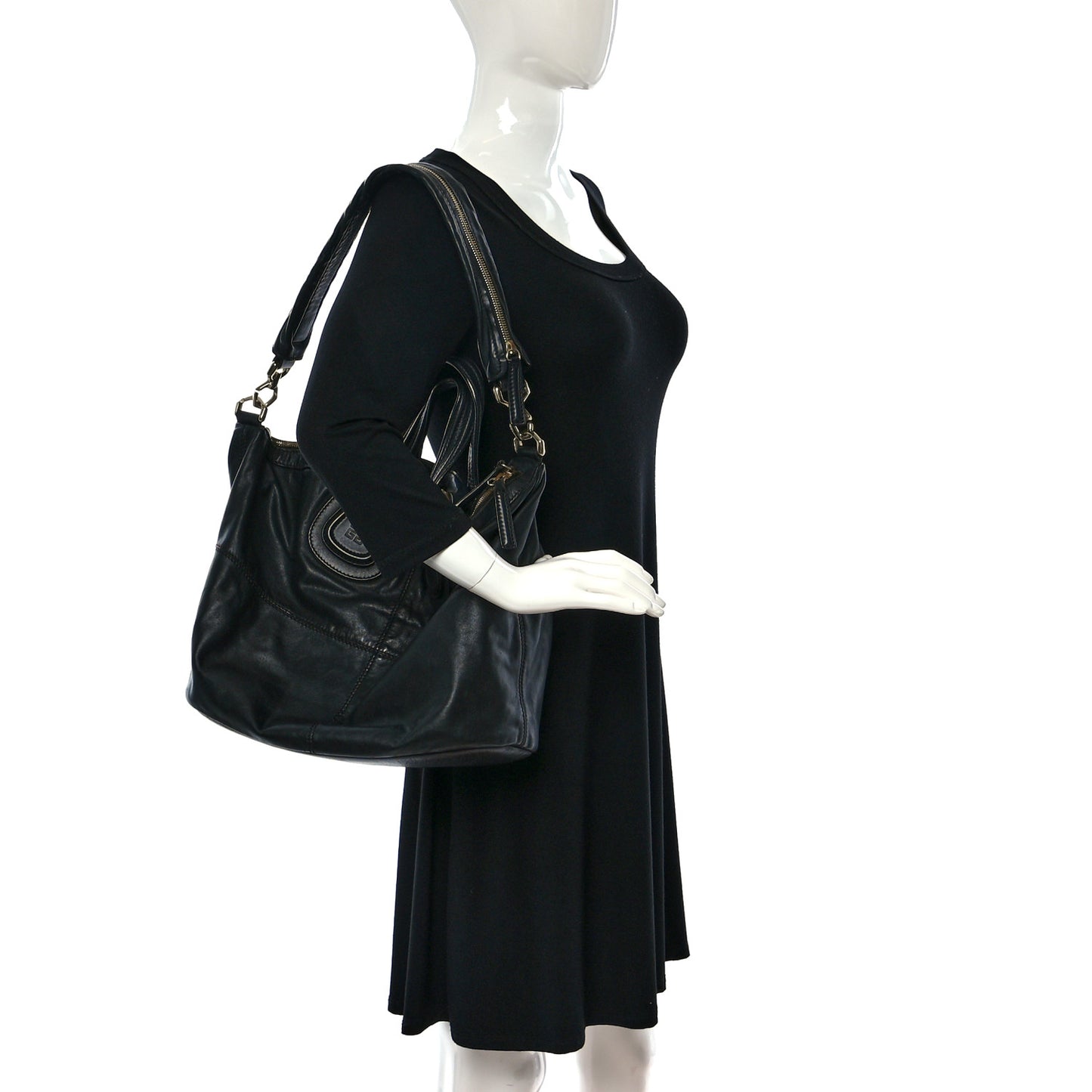 Lambskin Medium Nightingale Black