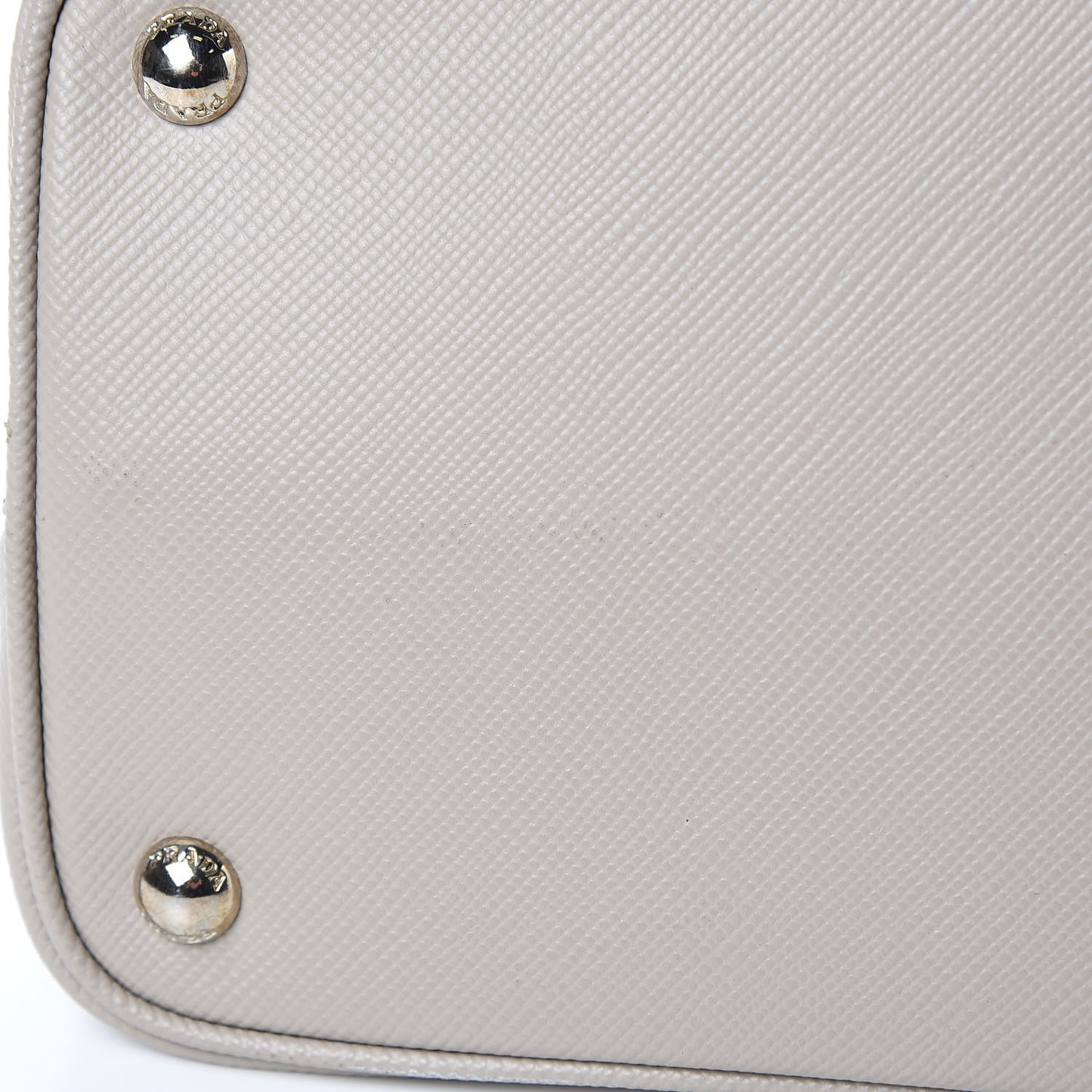 Saffiano Cuir Small Double Handle Tote Pomice