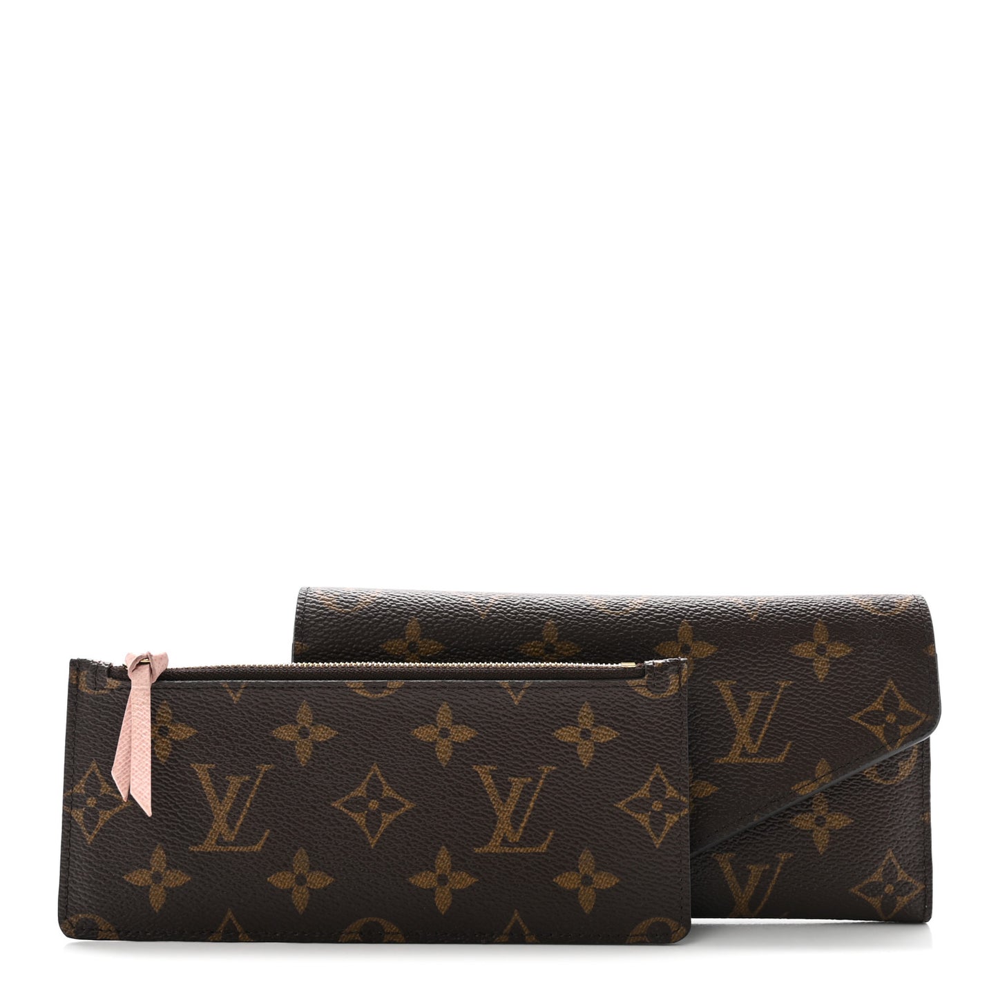 Monogram Josephine Wallet Rose Ballerine