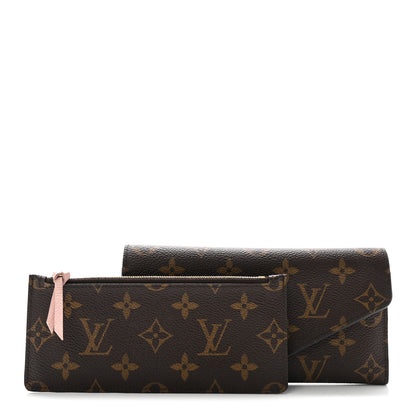 Louis Vuitton Monogram Josephine Wallet Rose Ballerine 3 of 7