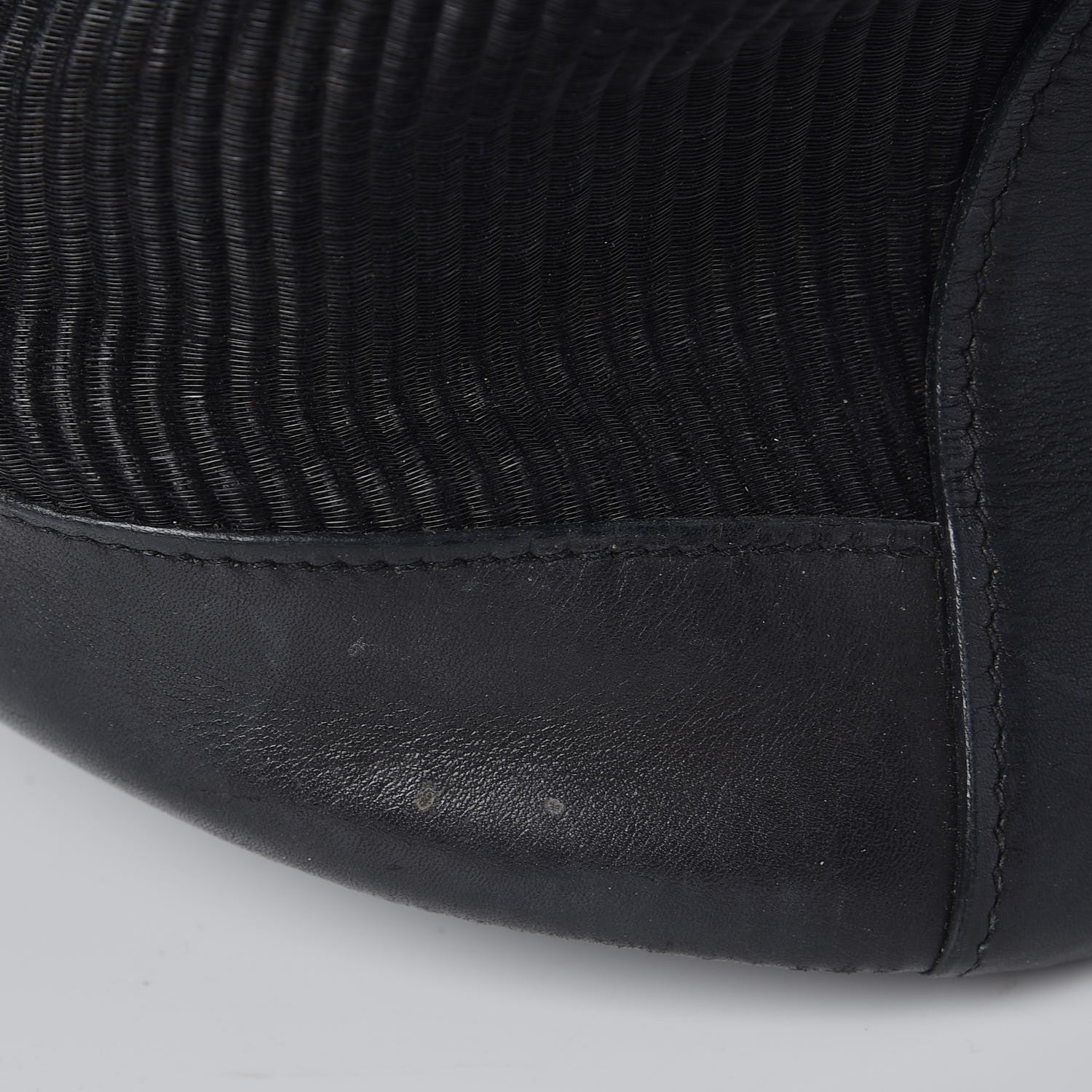 Hermes Barenia Crinoline Market Bag Black 9 of 11