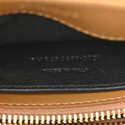 Saint Laurent Calfskin Y Quilted Monogram Small Loulou Chain Satchel Dark Natural 7 of 11