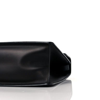 Gucci Calfskin Medium Sylvie Top Handle Bag Black 9 of 11