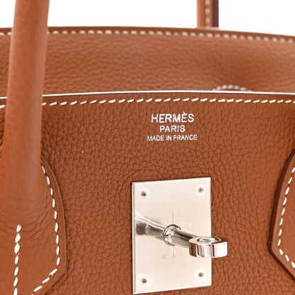 Hermes Togo Birkin 30 Gold 6 of 12