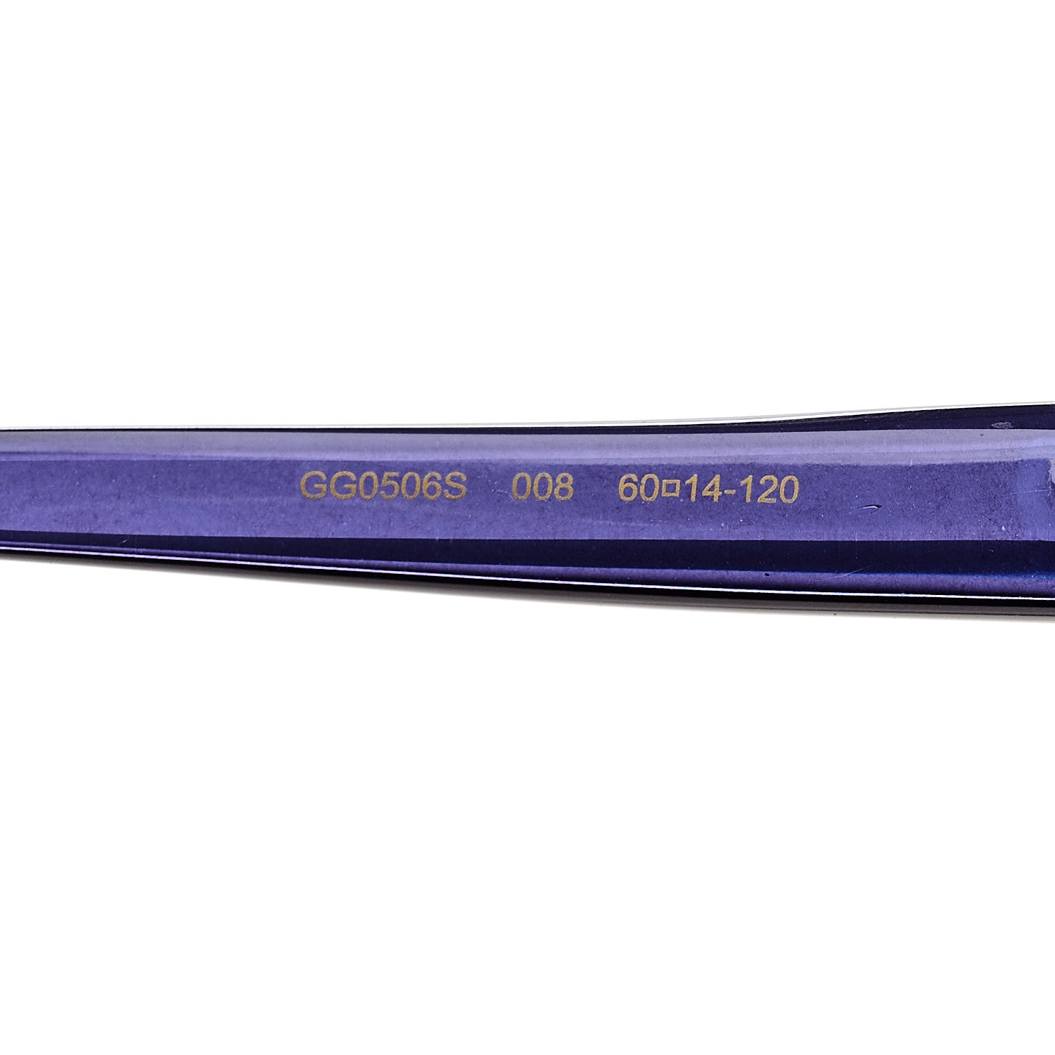 Gucci Acetate Lovely GG Sunglasses GG0506S Purple 5 of 7