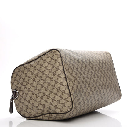 Gucci GG Plus Monogram Large Duffle Bag Dark Brown 4 of 7
