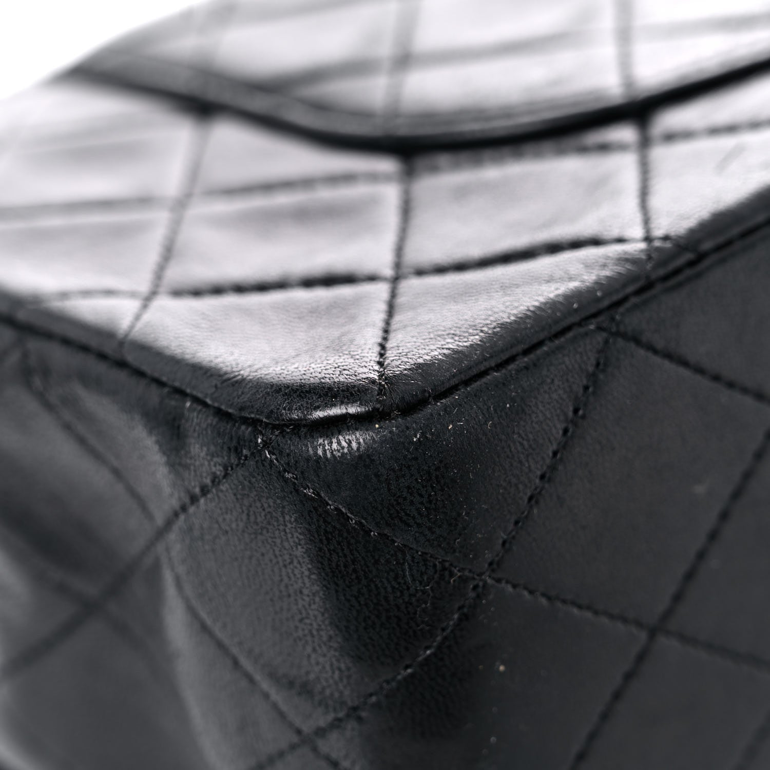 Chanel Lambskin Quilted Small Double Flap Black 6 of 21