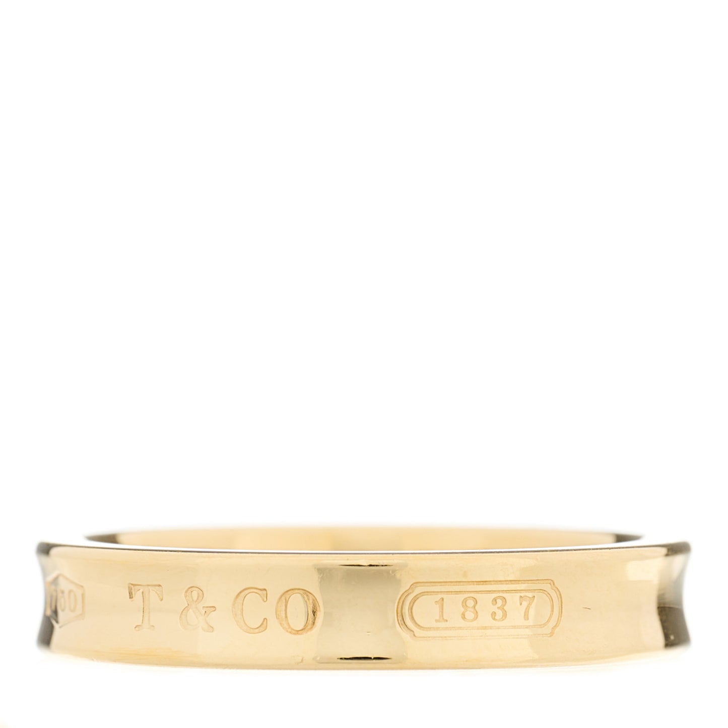 18K Yellow Gold Narrow 1837 Ring 58 8.5