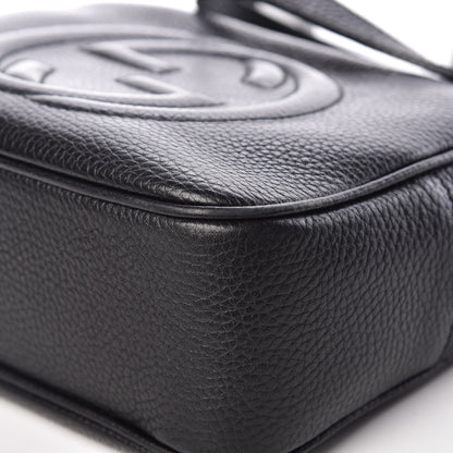 Gucci Pebbled Calfskin Small Soho Disco Bag Black 9 of 11