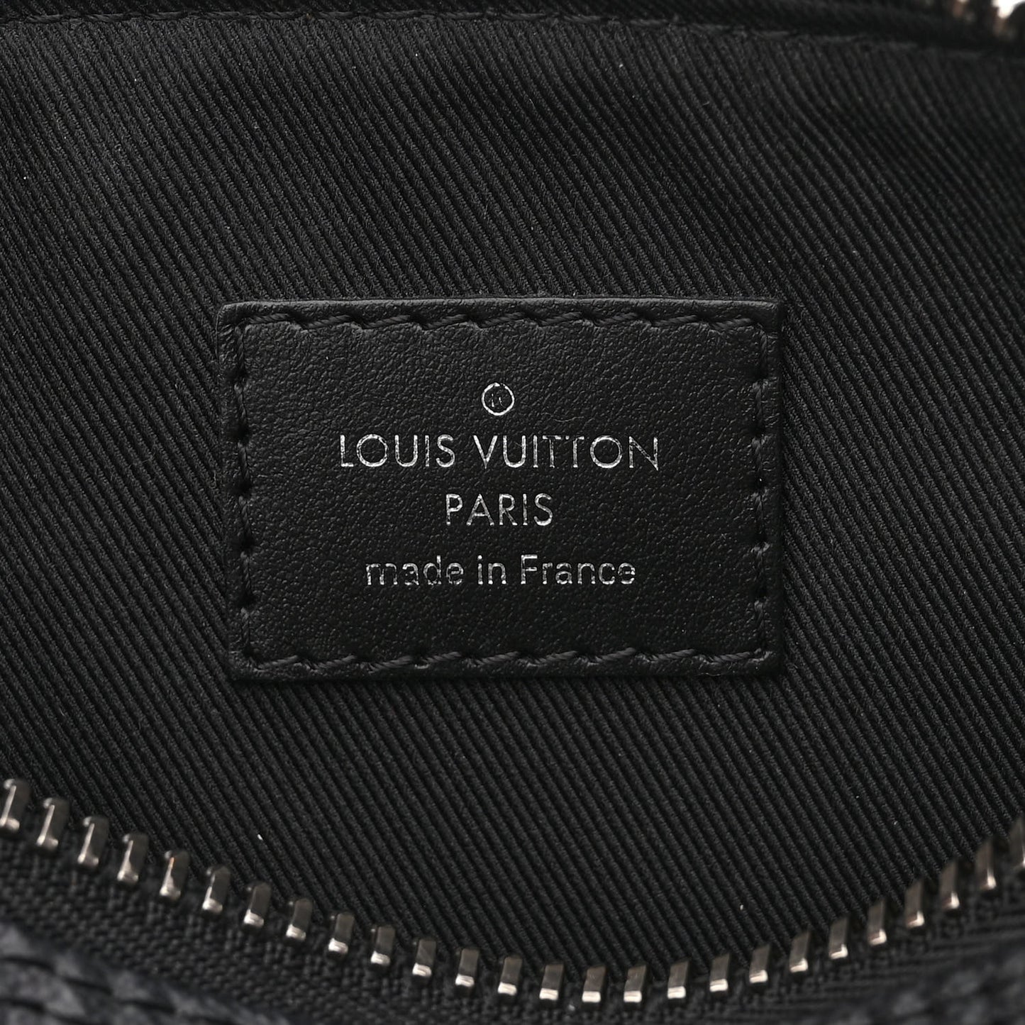 Reverse Monogram Eclipse Keepall XS Black