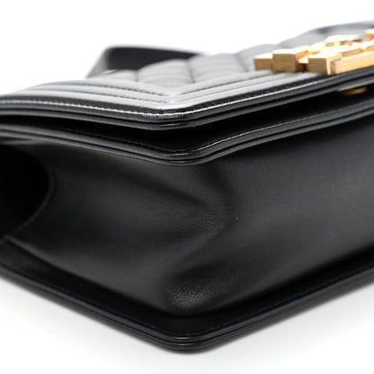 Chanel Calfskin Quilted Small Boy Flap Black 9 of 10