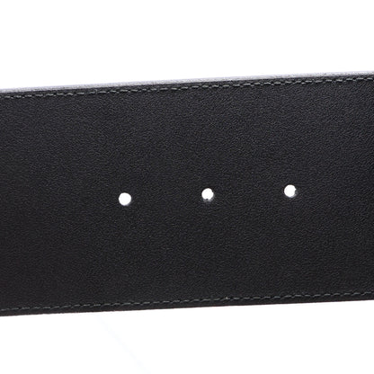 Gucci Moon Calfskin Pearl Double G 70mm Belt 85 34 Black Cream 4 of 5