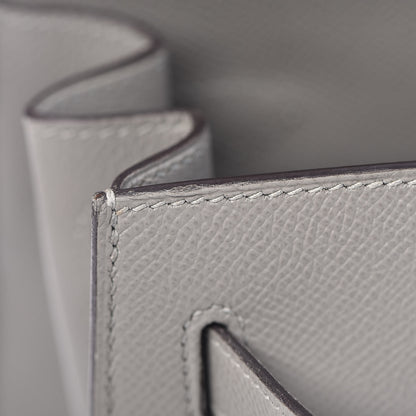 Hermes Epsom Kelly Sellier 32 Gris Mouette 37 of 47