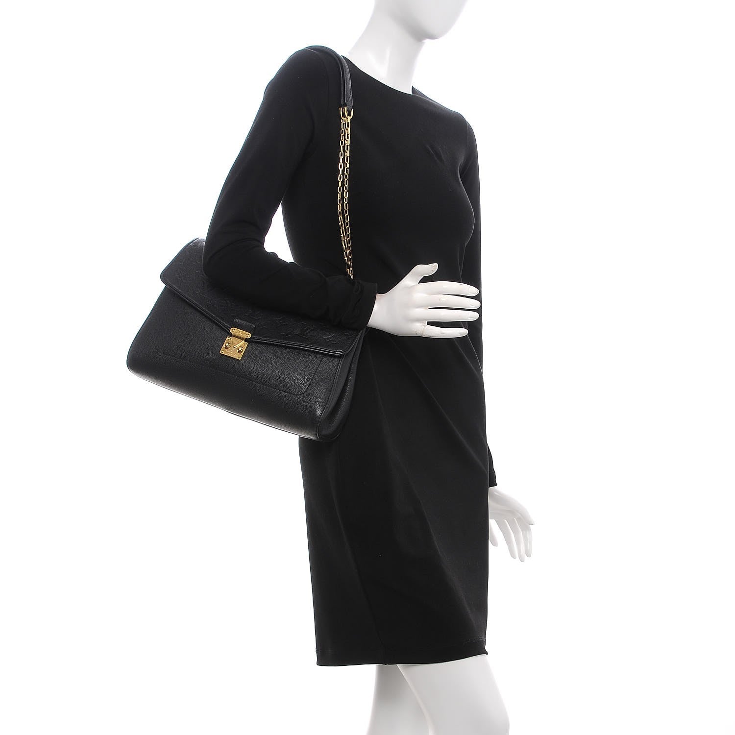 Louis Vuitton Empreinte Saint Germain MM Black 3 of 23