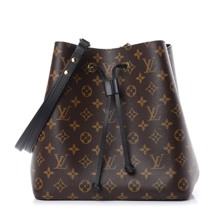 Louis Vuitton Monogram Neonoe MM Black 1 of 8