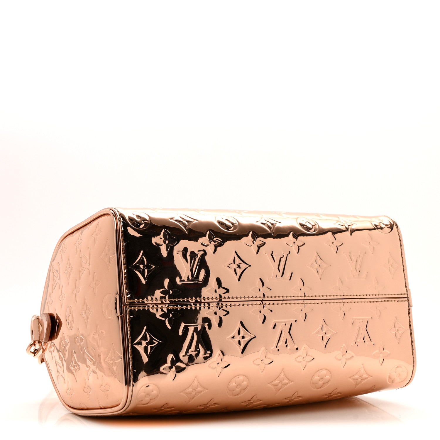 Louis Vuitton Monogram Miroir Speedy Bandouliere 25 Copper 4 of 9