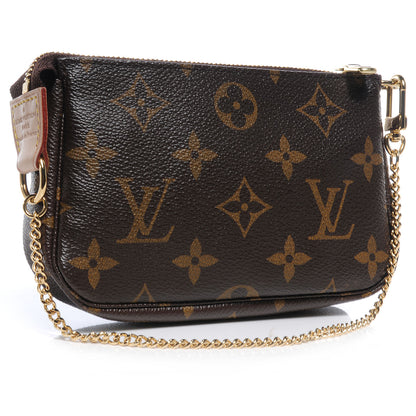 Louis Vuitton Monogram Mini Pochette Accessories 3 of 7