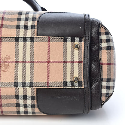 Burberry Haymarket Check Small Gladstone Chocolate 23 of 24