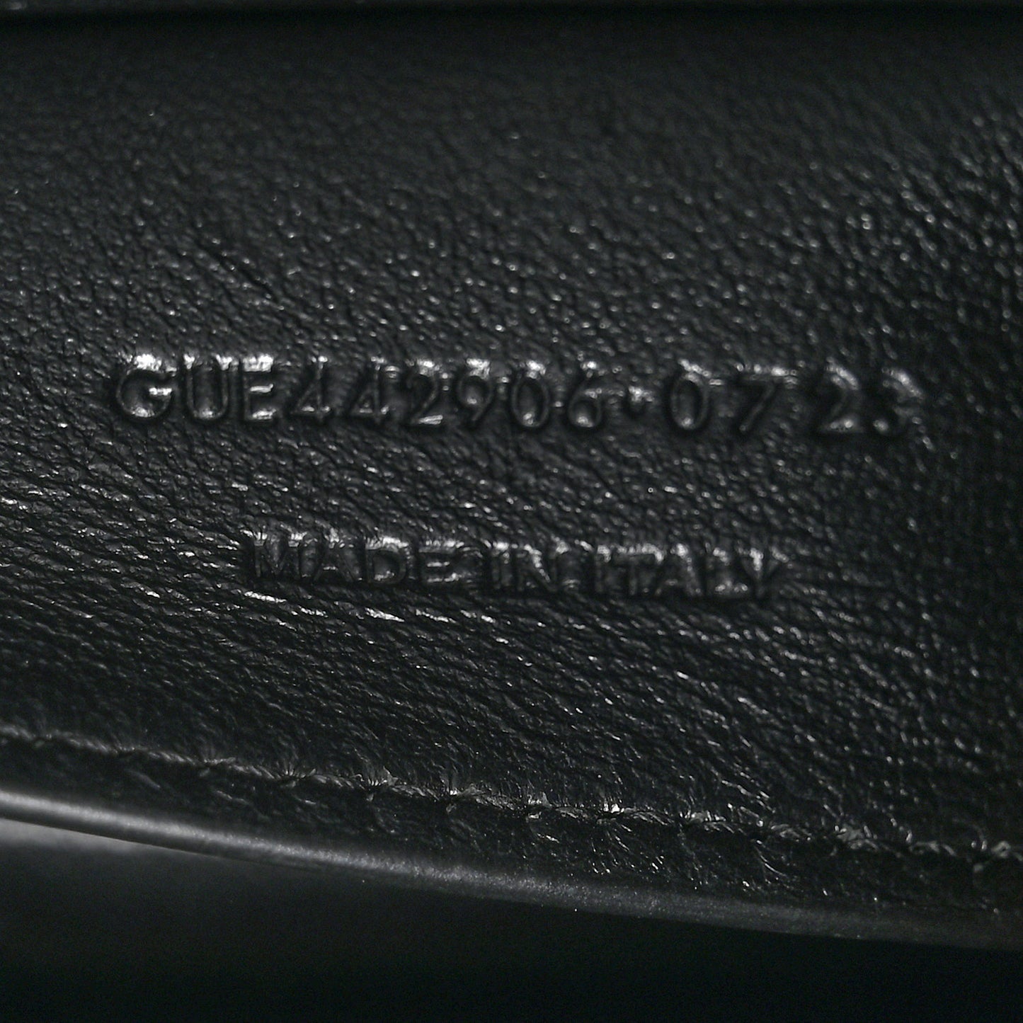 Calfskin Medium Monogram Sunset Black